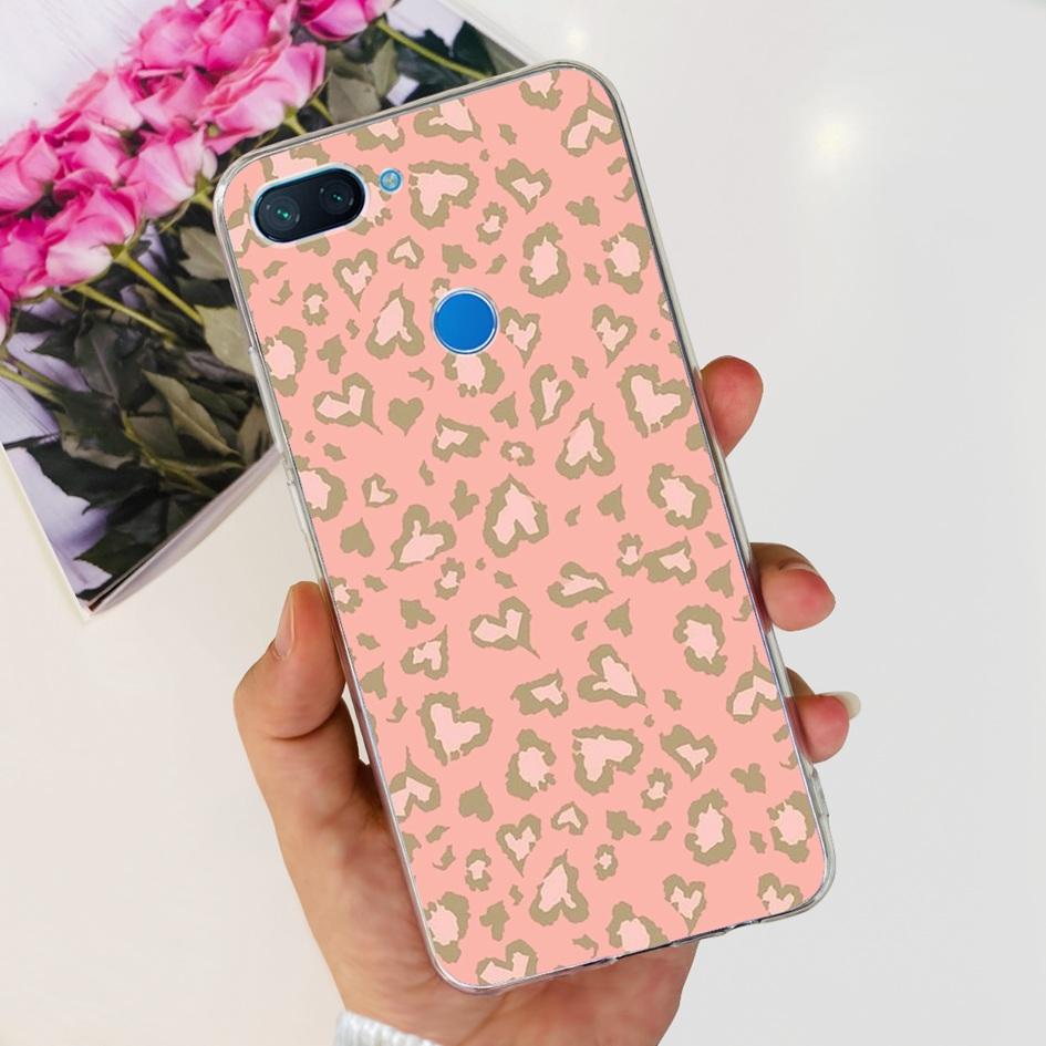 Чехол для Xiaomi Mi 8 Lite Милый прозрачный чехол-астронавт для Xiomi Mi 8 Lite Funda Mi8 Lite Ударопрочный чехол Силиконовый чехол