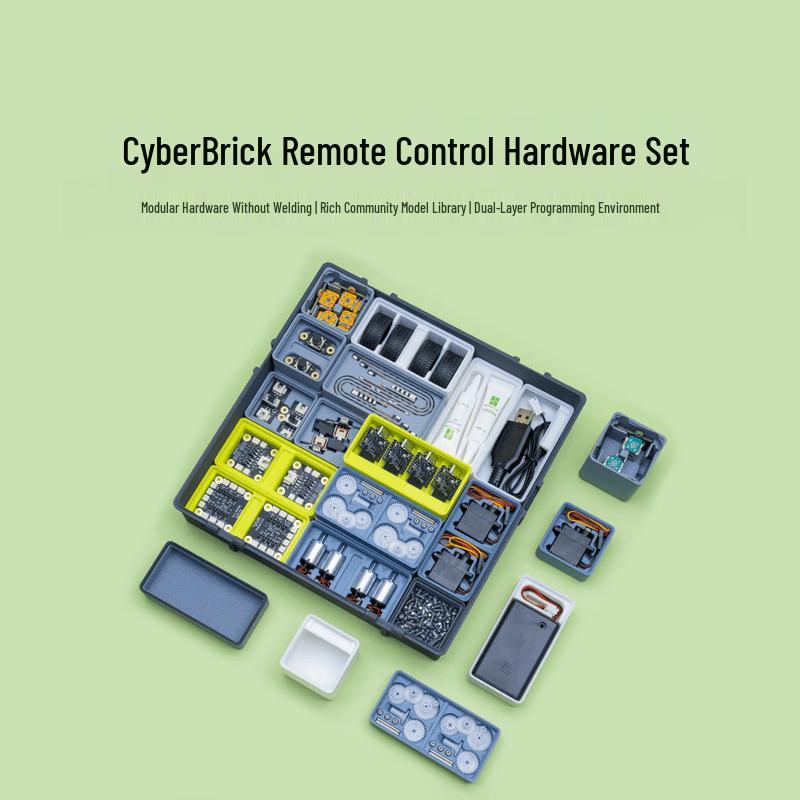 Робот-гонщик TuoZhu CyberBrick RC, набор для сборки DIY