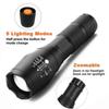 T6 LED Flashlights High Lumens with Zoomable Beam Mini Flashlights for Camping Dog Walking Powerful Emergency Flashlights