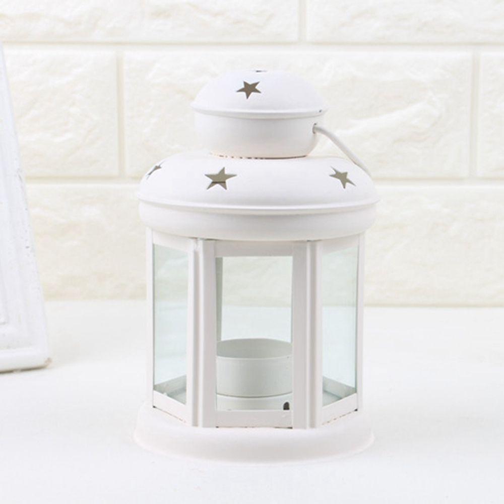 French European Models Iron Hanging Pendant Candlestick Home Decoration Lantern Candle Holder