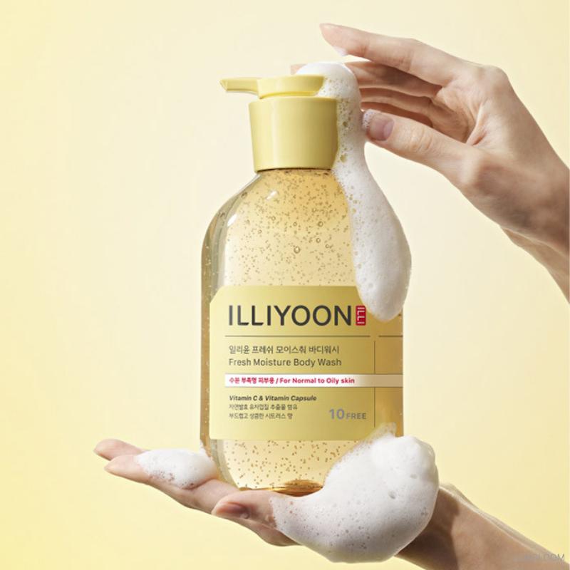 ILLIYOON Свежесть и Увлажнение Гель для душа 500 мл / 650 мл (+Бесплатный подарок)