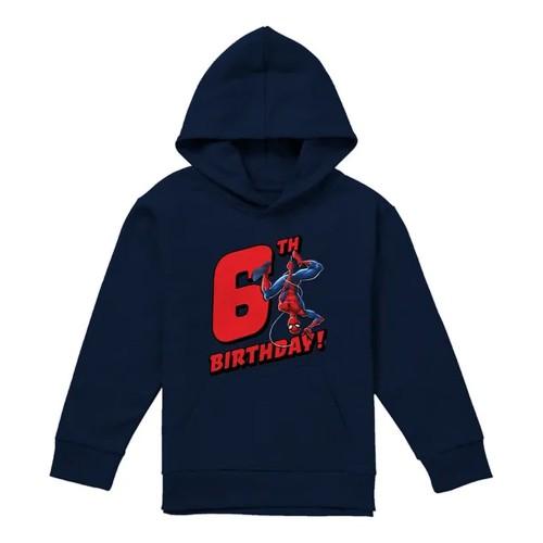 Spider-Man Childrens/Kids 6th Birthday Hoodie