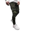 Европейские и американские камуфляжные комбинезоны Slim Fit с множеством карманов - мужские эластичные модные джинсы