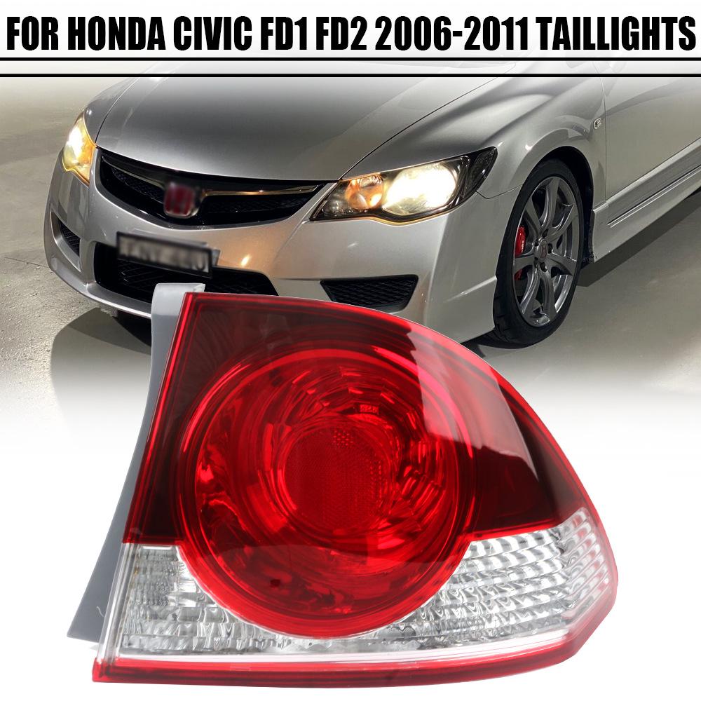 Для Honda Civic FD1/FD2 2006-2011: Задний фонарь в сборе с указателем поворота и крышкой стоп-сигнала