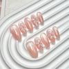 Женские средние по длине накладные ногти в стиле Инстаграм, полностью ручной работы, с гравировкой, эффект «Кошачий глаз», патчи для false nails