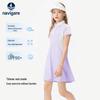 Navigare Girls' Island Breeze Lavender Polo Dress