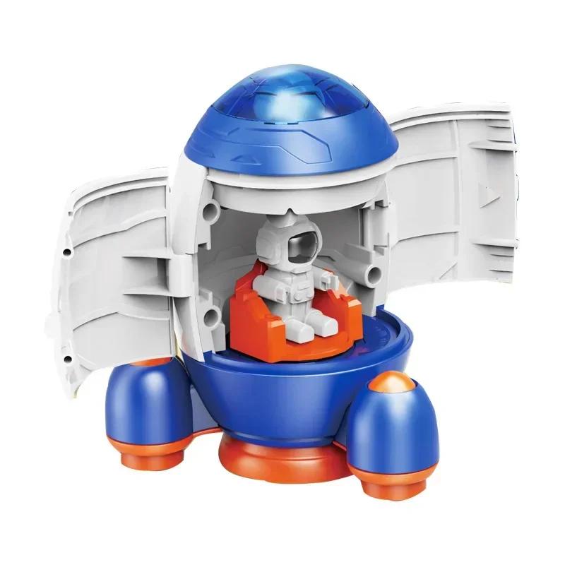 Детская головоломка космическая игрушечная машинка имитационная модель астронавт ракета космический корабль серия игрушечная машинка для мальчиков подарок