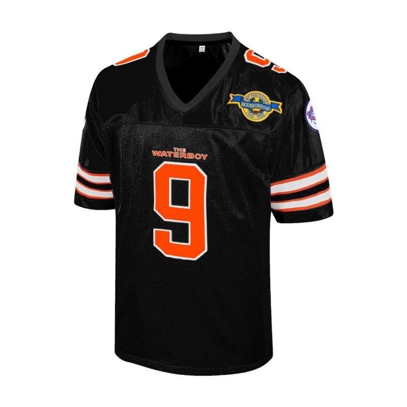 Мужская футбольная майка с 9 буквами и V-образным вырезом, свободные классические ретро-футболки для взрослых, футбольная форма