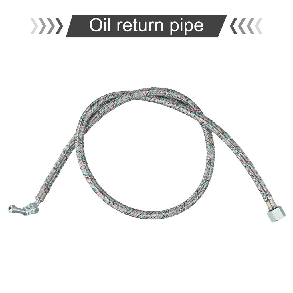 Для масляной линии Riello 3005720 20022601 3/8 Внутренняя x 1/4 Внешняя 90 см Серебристый цвет