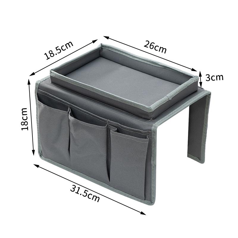 M-1Pc Sofa Armrest Storage Hanging Bag Multi-Pocket Remote Control Organizer Home Side Storage For Living Room