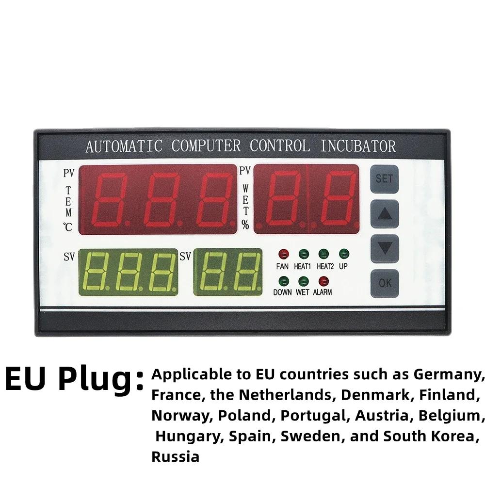 XM-18 Интеллектуальный цифровой контроллер инкубатора для яиц Многофункциональный датчик постоянной температуры и влажности Контрольный зонд для инкубатора для яиц