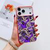 Модный Мультяшный Граффити Чехол Для Телефона Для iPhone 17 16 15 14 13 12 11 Pro Max Air Матовый Лазерный Аврора Ударопрочный Funda