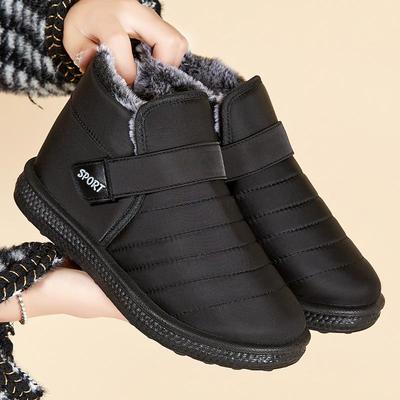 Зимние ботинки для снега, новые, устойчивые к холоду, удобные, повседневные, ботильоны, плюс бархатные, толстые, женские ботинки для спорта на открытом воздухе, теплая хлопковая обувь