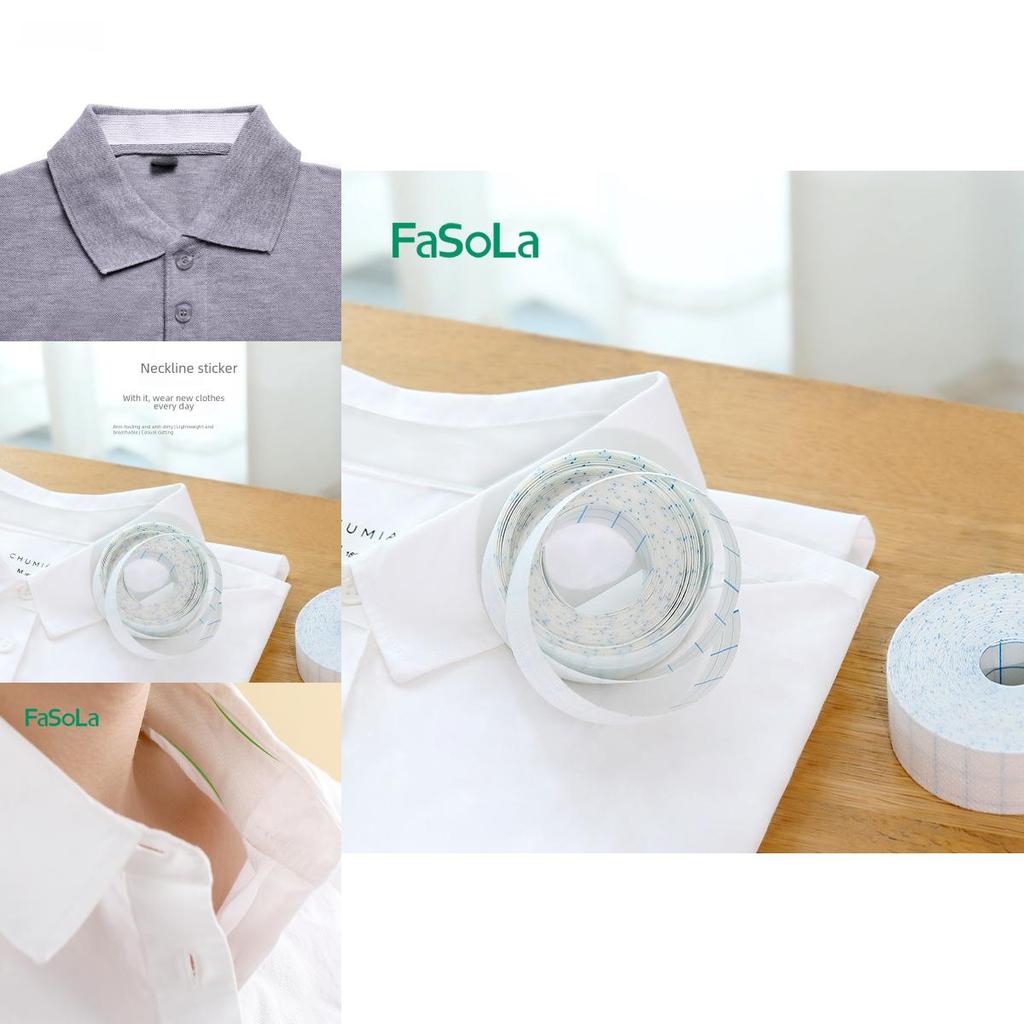 Fasola Впитывающие пот наклейки на воротник для защиты воротника рубашки