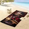Lionel Messi: Legend Field beach towel Beach towel for vacation photos soft swim quick-drying swim towel Outdoor pool towel Comfort