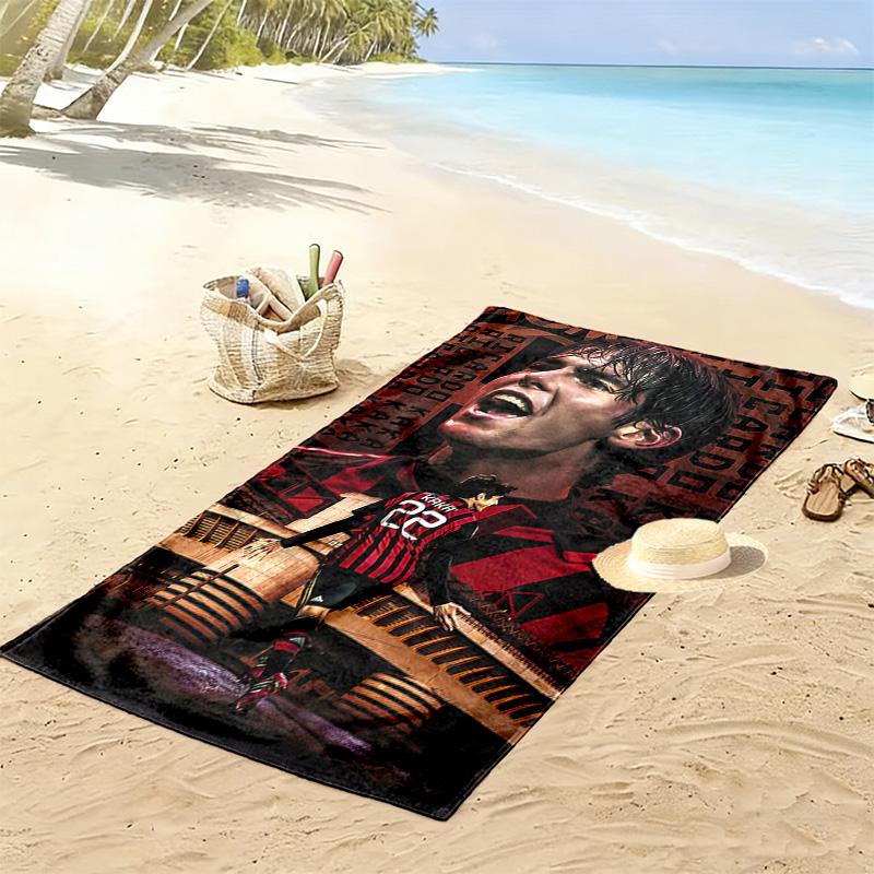 Lionel Messi: Legend Field beach towel Beach towel for vacation photos soft swim quick-drying swim towel Outdoor pool towel Comfort