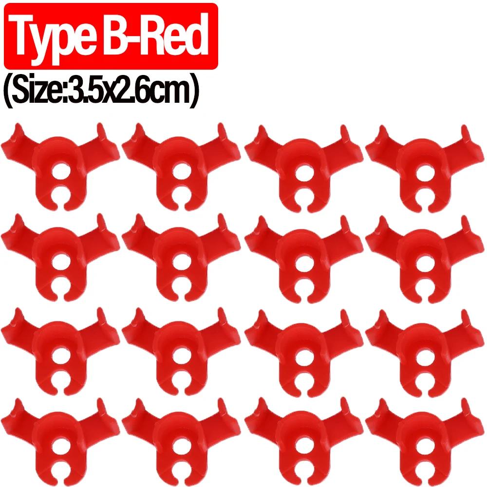 10/100 шт. зажим для поддержки изгиба растений, стебель цветка виноградной лозы, устройство для тренировки низкого давления, многоразовые инструменты для фиксации роста растений, садовые принадлежности