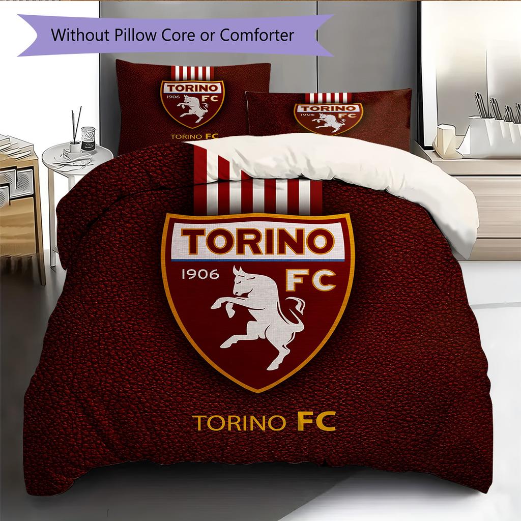 Durazzo Pattern Bedding Quilt Set Home Decoration Gift (1 * duvet cover + 2 * pillowcase without core)