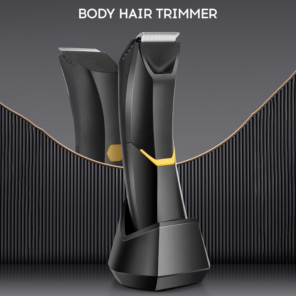 Men s Electric Shaver Body Hair Trimmer Private Underarm Shaver Fast Cutting Whole Body Waterproof