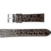 Кожаный ремешок для мужских часов Seiko RS11C 18мм 19мм 20мм Имитация крокодила Smart Change Черный Коричневый