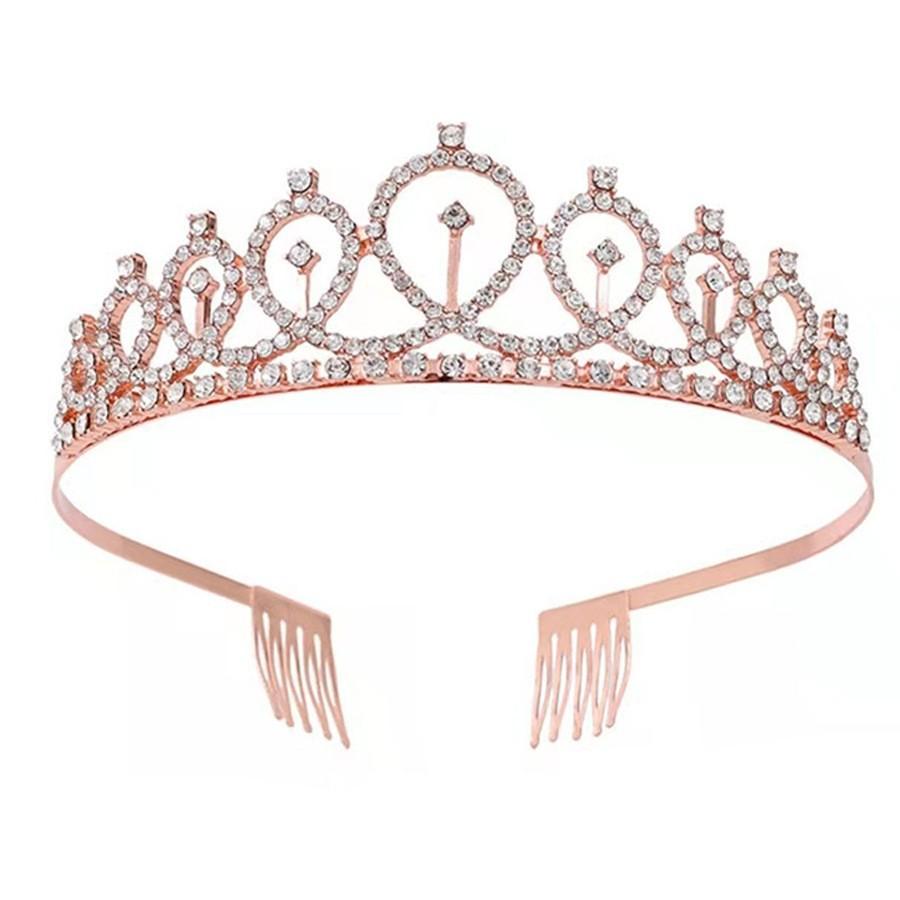 День рождения Корона Девушка Вечеринка Вечеринка С Днем Рождения Роза Блондинка Обруч Фото Корона Тиара