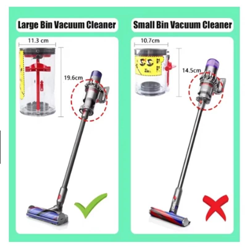 Большой пылесборник для пылесоса Dyson V11 V15 SV14 SV15 SV22, запасной сменный пылесборник, канистра для подметания