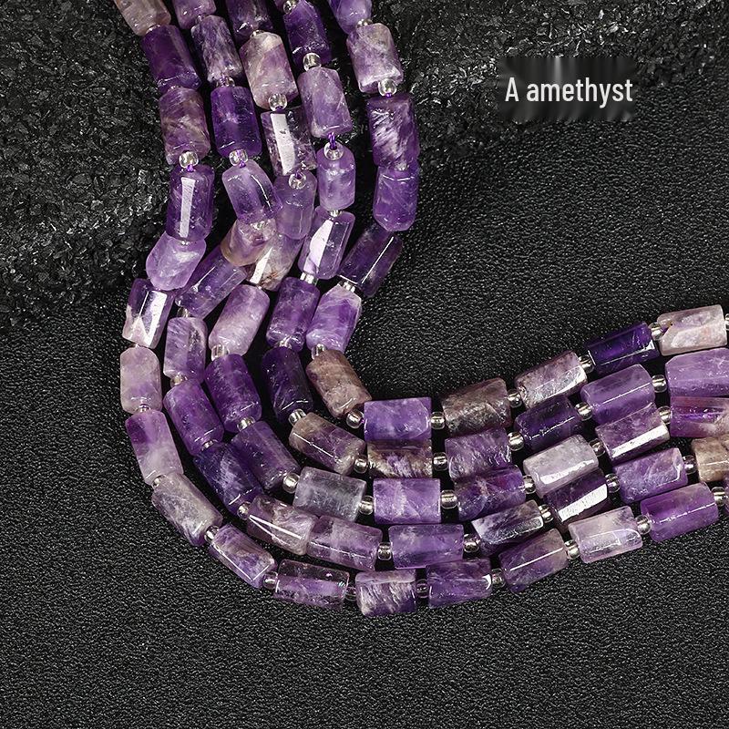 8x11мм Желтый Цитрин и Кунцит Аквамарин Столбики - Африканский Сосновый Бочонок