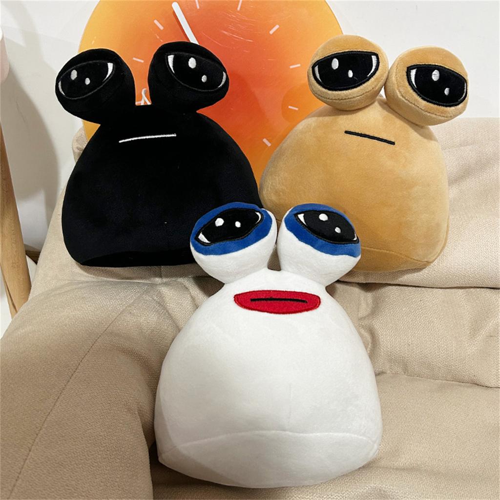 Аниме-игра The Maw Pou Мягкие игрушки Kawaii Cartoon My Pet Alien Pou Кукла Мягкая подушка Подарок на день рождения на Рождество