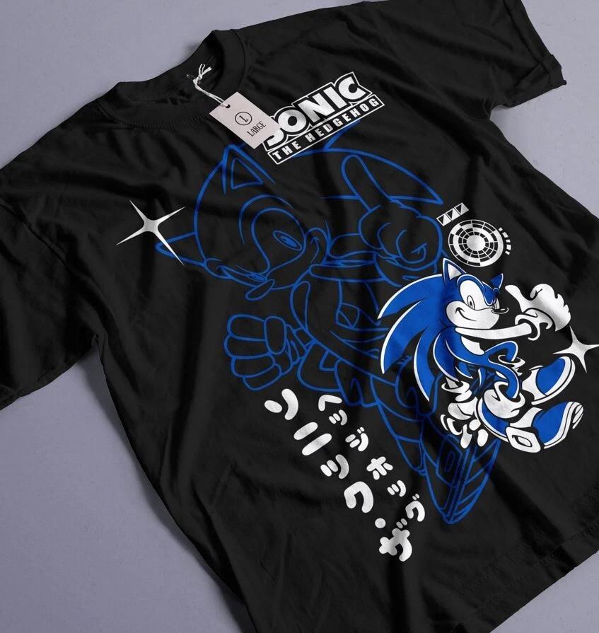 Футболка Shadow The Hedgehog Герои Tee Sonic Heroes Винтажный Подарок Футболка Все Размеры
