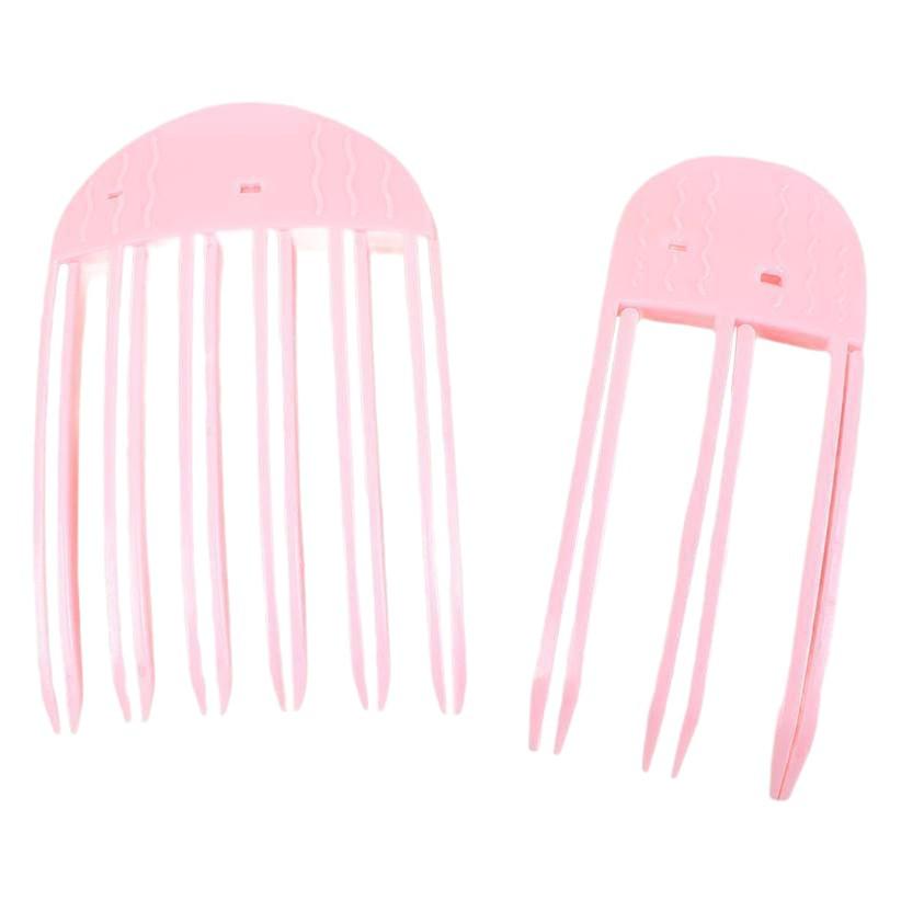 Заколка для волос «Высокий череп, вылепленный ветром»: 2024 Пушистая челка и инструмент для укладки корней