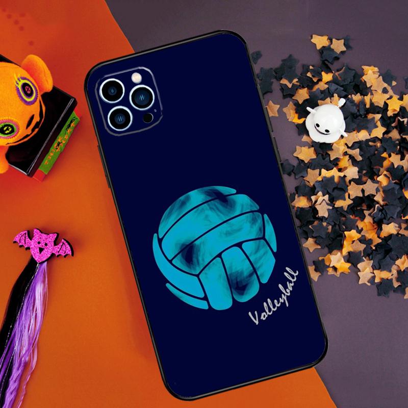 Love Play Volleyball Bumper Case For iPhone 16 15 14 Pro Max 11 12 13 Pro Max Mini XR 16e 16 15 Plus Phone Cover