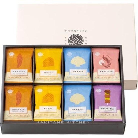 Kakitanekitchen Kakitanes Assortment 32 bags packaged without handle original luxurious small gifts souvenirs confectionery gift Kaki no Tane Respect