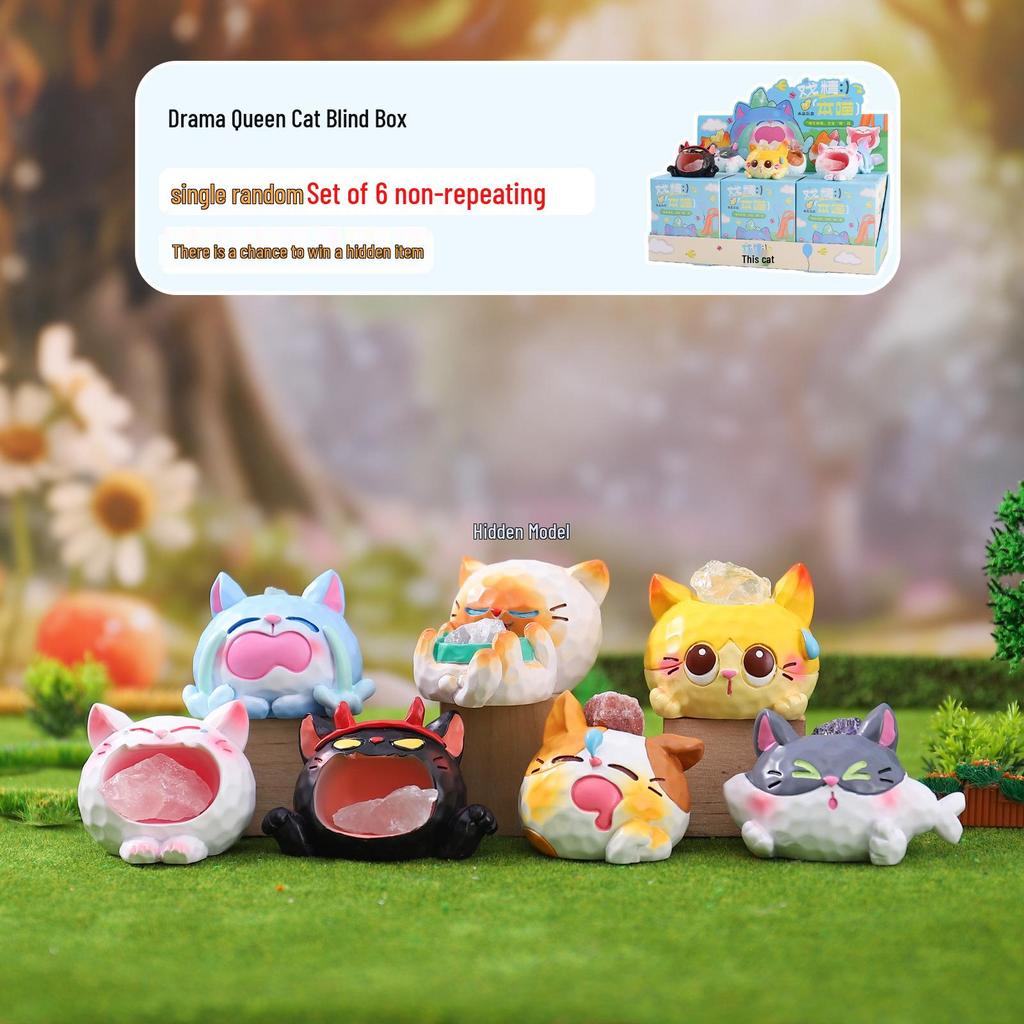 Creative Cat Figurines: Adorable Desktop Ornaments & Work Diary Accessories - Perfect for Gifting, Collecting, and Trendy Desk Decor