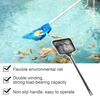 Mini Pool Skimmer Net Fine Mesh Solid Plastic Frame Portable Large Capacity Heavy