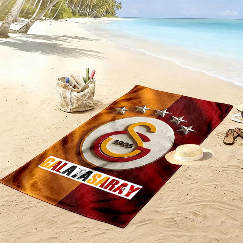 Пляжное полотенце с принтом Galatasaray Tribe, Большое мягкое быстросохнущее полотенце для пляжа, кемпинга, плавания
