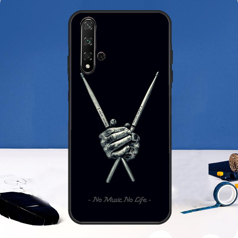 Чехол для музыкального инструмента Барабан Для Huawei Nova 12i 7i 8i 11i 12s 11 9 10 SE Y60 Y61 Y70 Y72 Y73 Y90 Y91 P30 P40 Lite