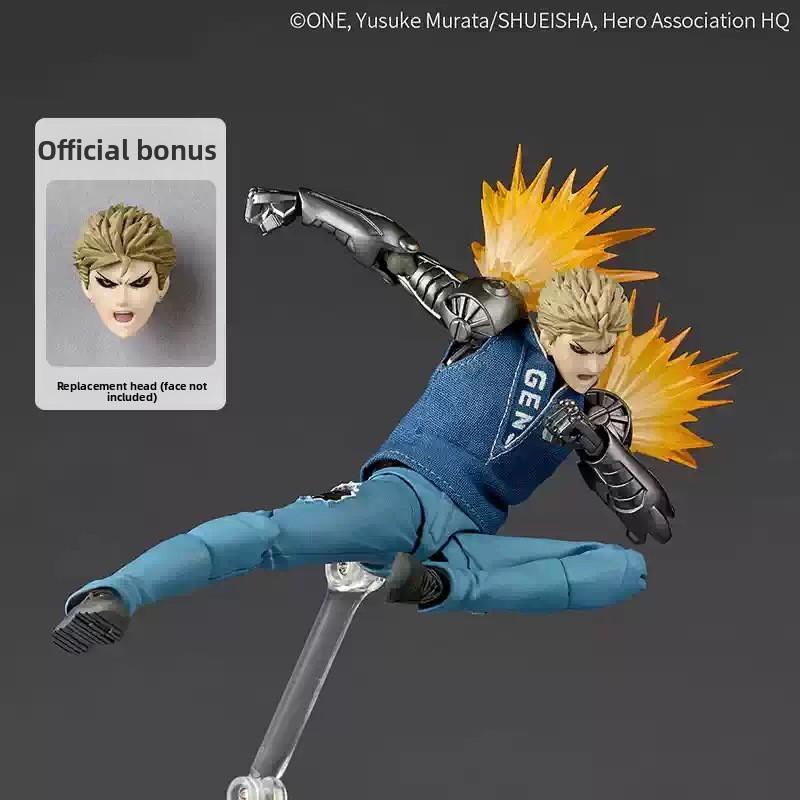 One Punch Man Saitama Genos Action Figure Pvc 16cm Collectible Toy For Fans