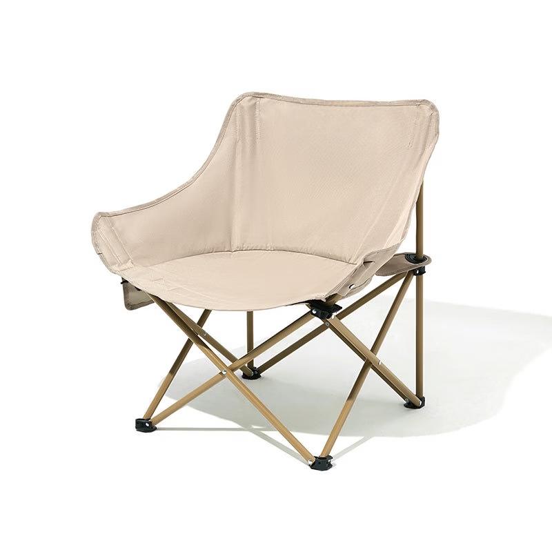 ZISIZ Camping Folding Moon Chair