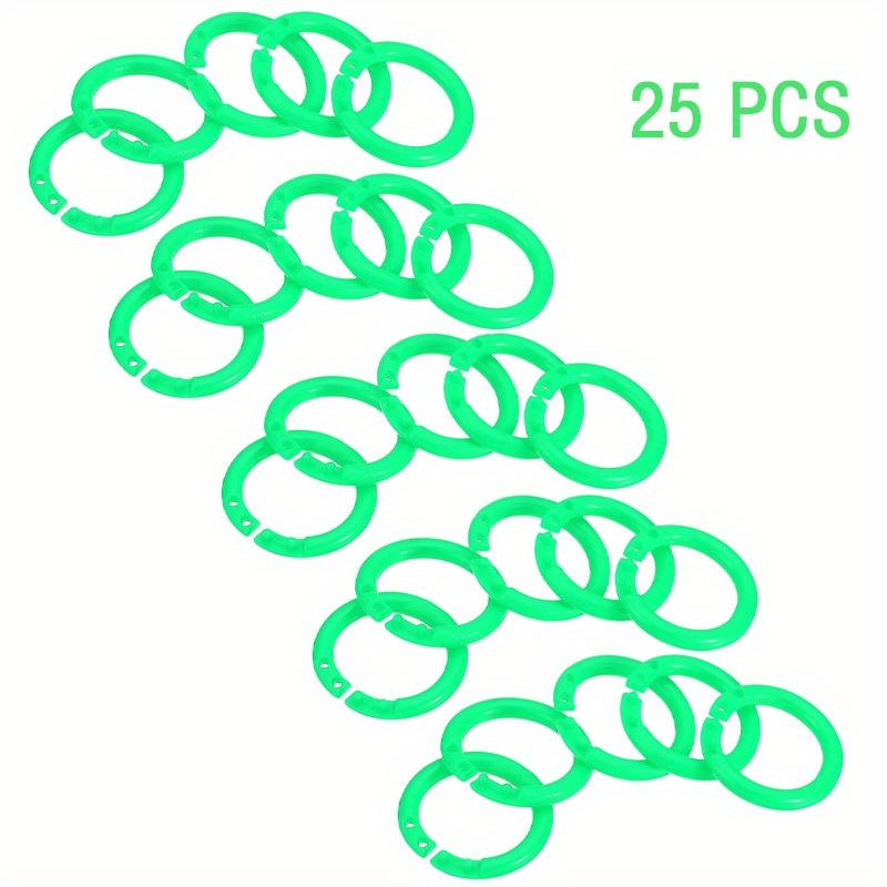 10/25 шт., пластиковое кольцо-переплет для книги, скрапбукинга, фотоальбома, фотоальбома