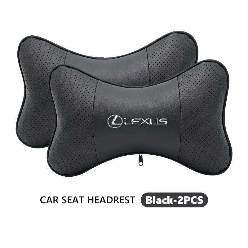 YOM1 Car Seat Neck Pillows Headrest Support Pillow For Lexus UX250h RX450h RX300 GX470 CT200h RX400h NX300h RX350