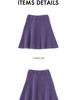 MOUS * Y Rich Family Qianjin Sensation Pure Short Plush Pure Wool Knitted Skirt for Women
