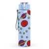 1PC Space Planet Star Pattern 750ml Color Plastic Sports Water Bottle Leakproof Flip Straw Lid Suitable for Sports Office Home Use