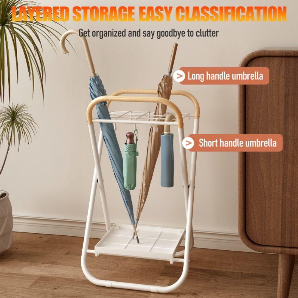 Drainage Umbrella Storage Rack Metal Umbrella Storage Device Durable Umbrella Holder Hotel