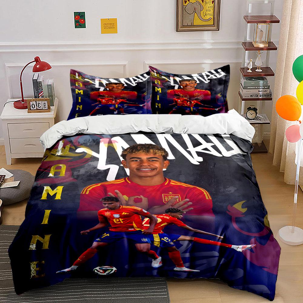 Dynamic football flair Bedding sets Duvet cover sets Duvet covers Pillowcases(1*Duvet Cover 2*Pillowcases without duvet insert)
