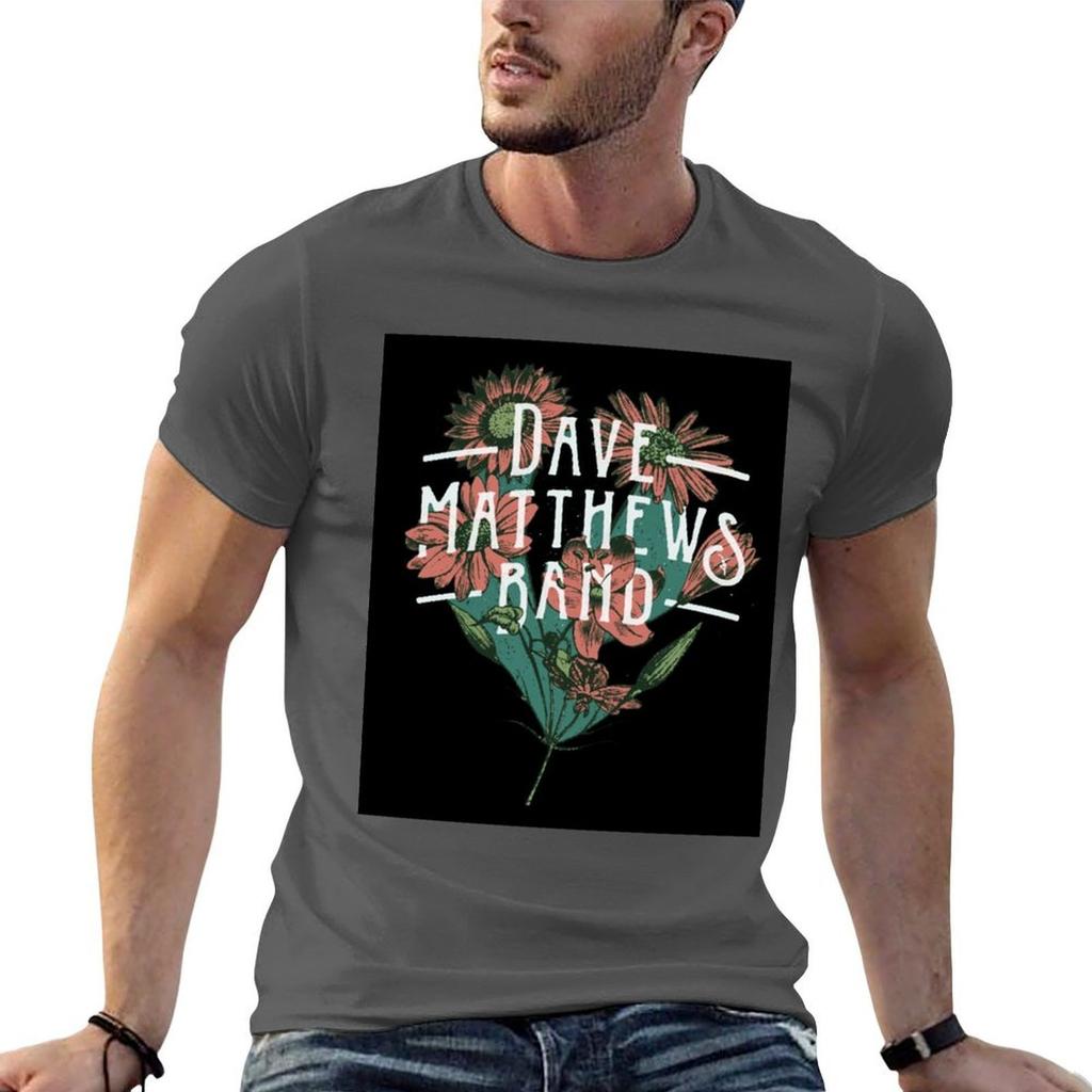 Dave matthews logos TShirt Light Athletic Short Sleeve Tee Shirt