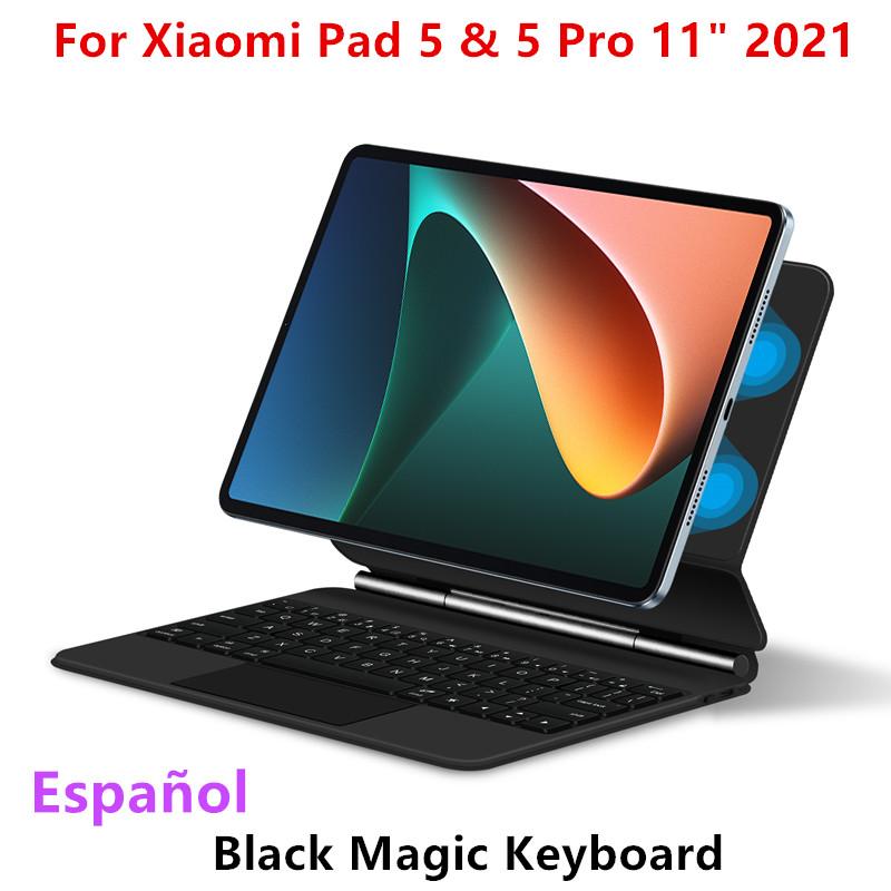 Magic Keyboard Folio For Pad 6 Pad6 11 inch Tablet For MiPad 6 Mi Pad 6 5 Pro Pad5 11' Smart Case Backlit Keyboard Cover