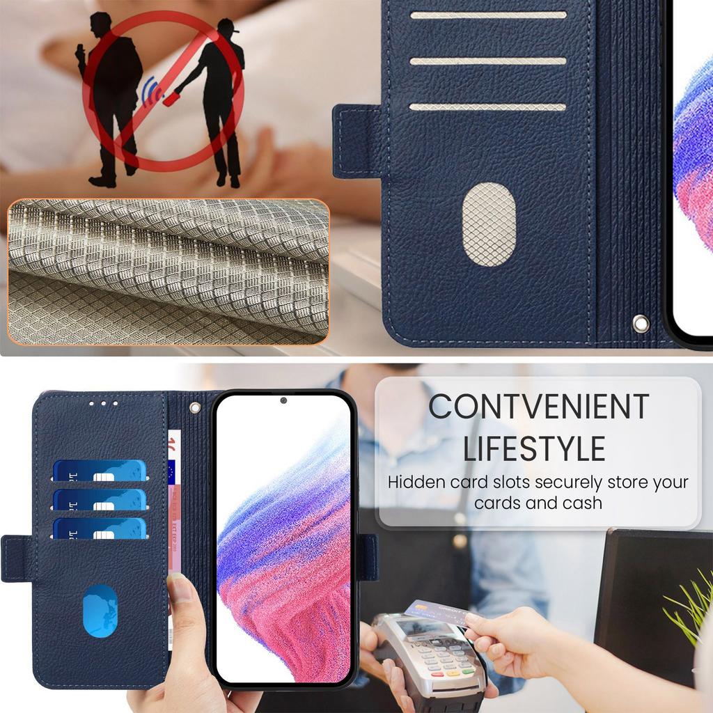 Кожаный чехол-книжка с цветочным узором для Motorola Moto G67 G86 G56 G06 G75 G55 G35 G15 G05 G84 Защитная обложка