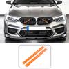 For BMW 1 3 5 Series F20 F30 F31 F34 GT G30 G31 116i 118i 120i 320i 328i Sedan Touring Car Front Grille Trim Strips Accessories
