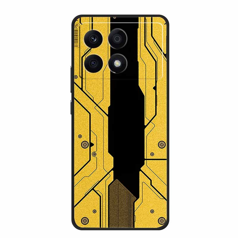 Для Xiaomi Poco X6 Pro 5G Чехол Роскошный ТПУ Силиконовая Задняя Крышка Чехлы для Телефона для Xiaomi Poco X6 Мультяшный Защитный 2311DRK48I Funda