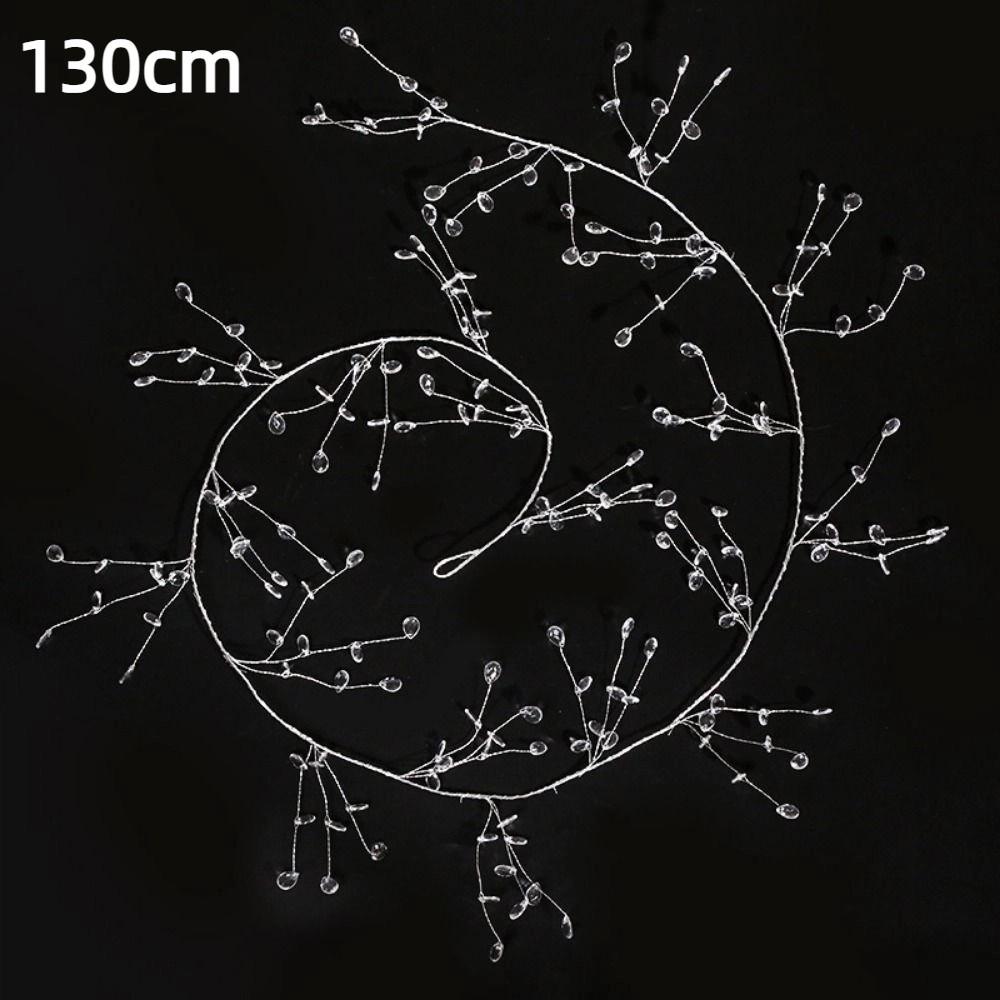 Сделай сам Акриловые Кристальные Бусины Прозрачный Дождь Капля Занавес Гирлянда Нить Ветка Алмазные Бусины Сценические Аксессуары